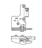 BOTTOM HINGE D LH LM PC1