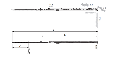 SCHERE AF TBT GR.3 1RS 851-1050 TS K25