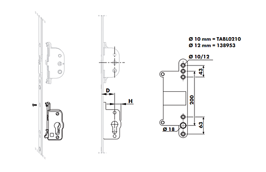 GETRIEBE SET PZ 55 TS K50