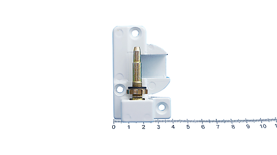 Ecklagerbock Signalweiss RAL 9003 Links