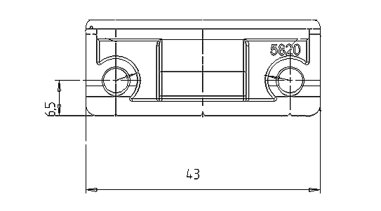 RAHMENTEIL MV A5820 TS K100