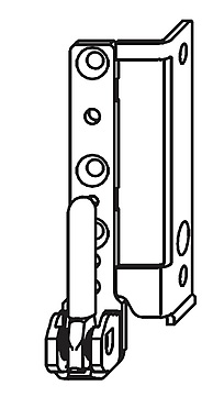 BOTTOM HINGE RFA H12/18 LH A0175 TS C100