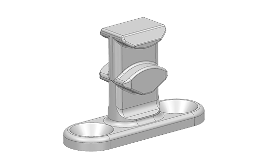 BOTTOM LOCKING PART  A0012 TS  PC1