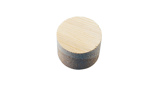 WOOD PLUG 25 MM PINE