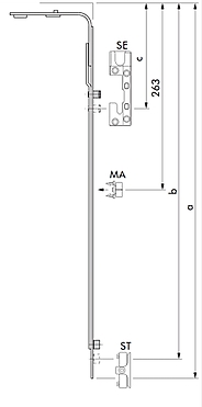 LOCKING PART TS C25