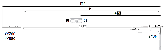 TURN ONLY HINGE BD323 TS C25