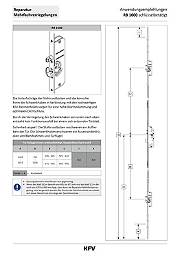 KFV RSG RB1600 P6-24/92-H